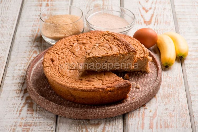 Deliziosa base di pan di Spagna alla banana pan di Spagna alla banana