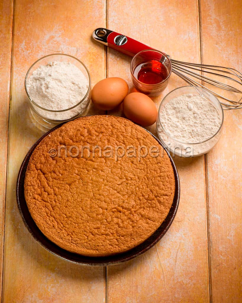 pan di Spagna al teff integrale