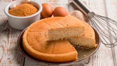 pan di Spagna al miglio bruno