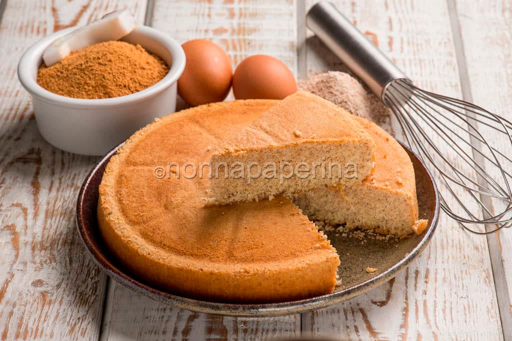 pan di Spagna al miglio bruno