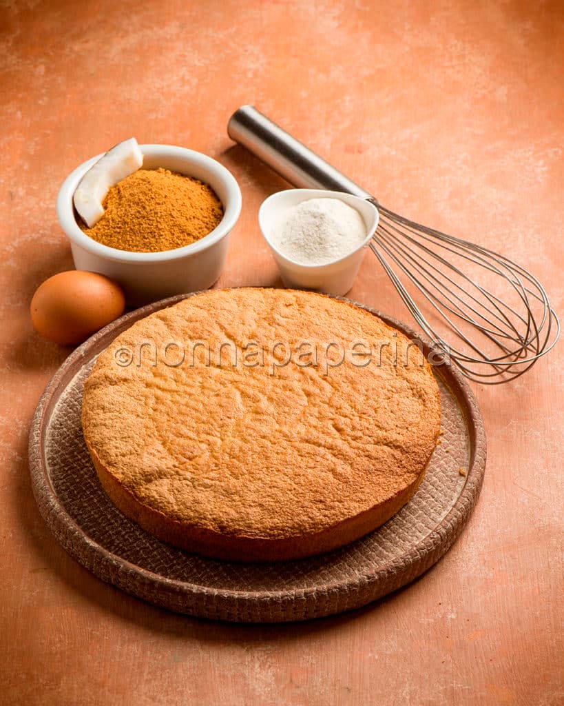 Pan di Spagna al fonio Pan di Spagna al fonio