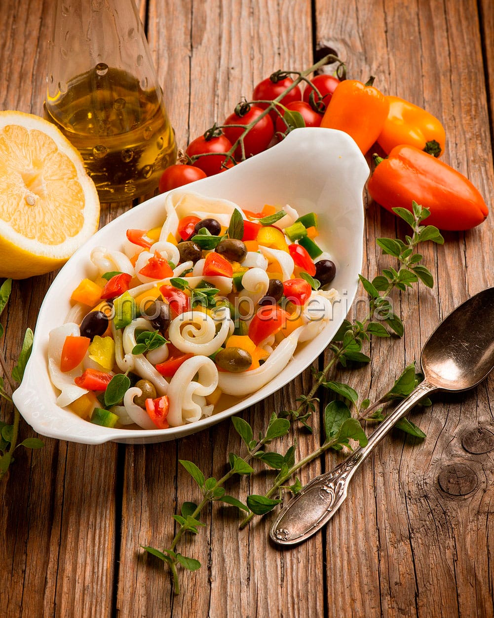 fettuccine seppie e pomodorini fettuccine seppie e pomodorini