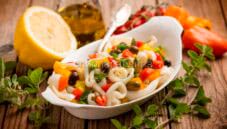 Fettuccine di seppie alla mediterranea