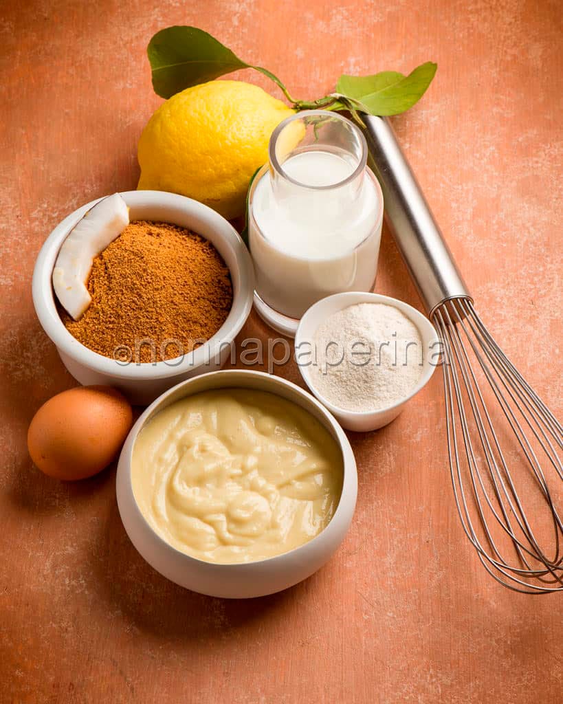 Crema pasticcera al fonio