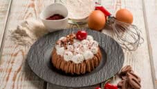 Monoporzione morbida al teff: un dessert leggero Monoporzione morbida al teff: un dessert leggero