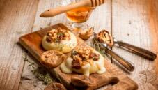 Per cena tomini al forno con noci e fichi secchi