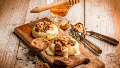 tomini al forno con noci e fichi secchi