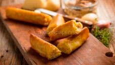 Croccanti involtini con tonno, scamorza e patate