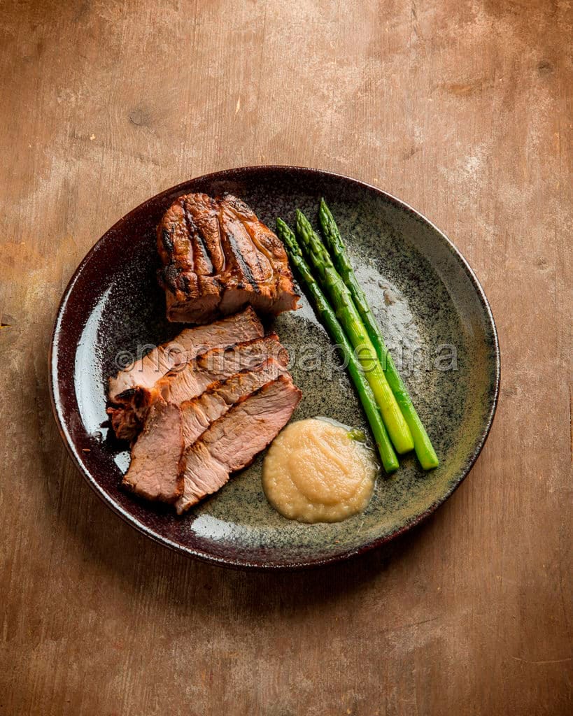 coppa di maiale marinata all’arancia