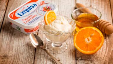 crema di formaggio cremoso all arancia