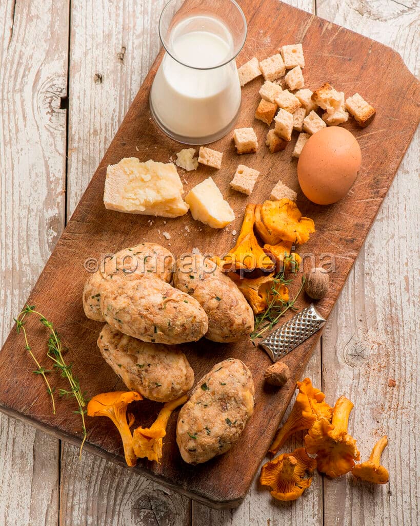 Canederli ai finferli