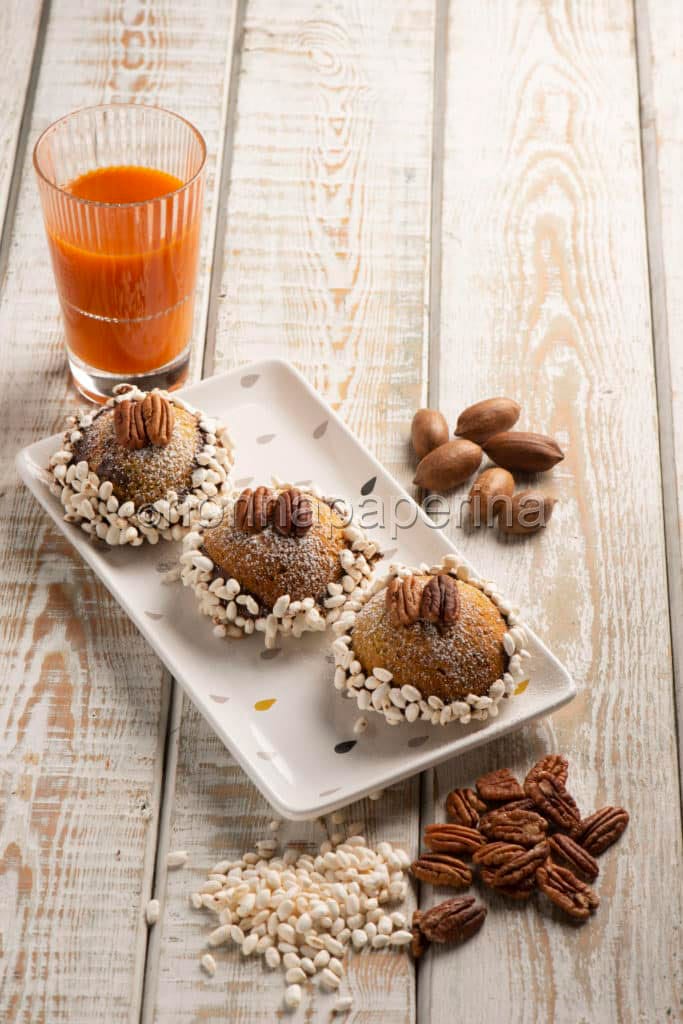 Cupoline al cioccolato e noci pecan Cupoline al cioccolato e noci pecan