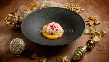 Polenta morbida con uovo