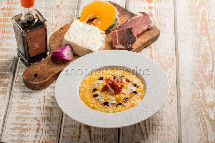 Risotto con la zucca