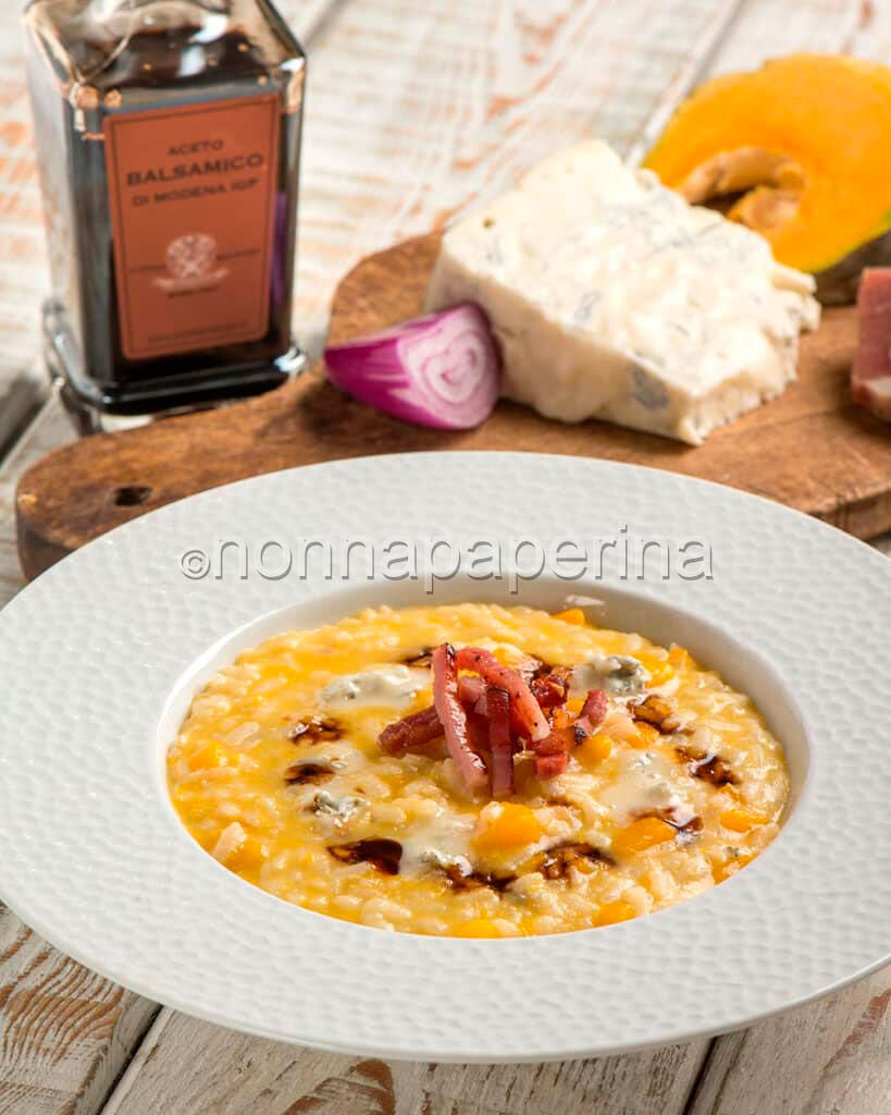 Risotto con la zucca Risotto con la zucca