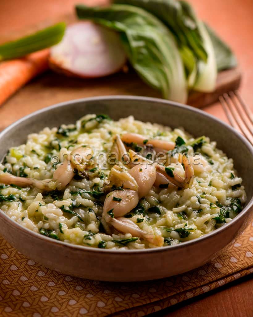 Risotto con le rane