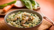 Risotto con le rane: un piatto bilanciato