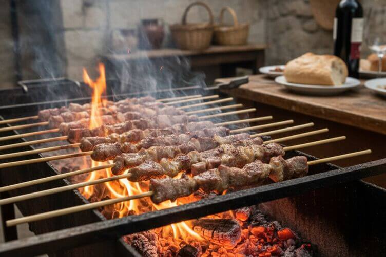 arrosticini di pecora