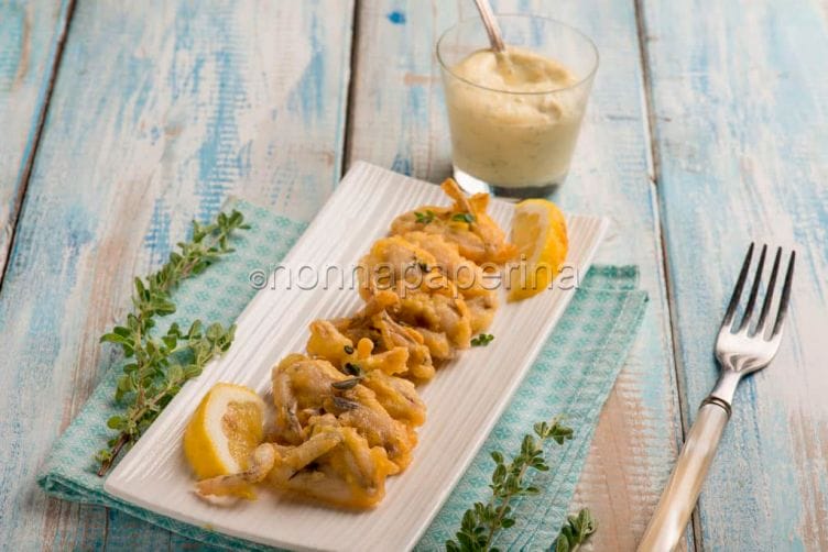 coscette di rana fritte