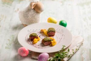 lombata di agnello alle erbe