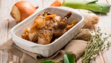 Cucinando la cacciagione: pernici al forno con le verdure