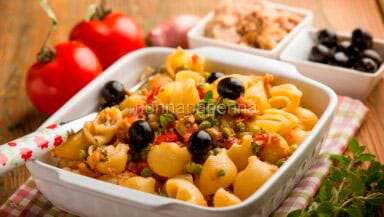 pipe rigate con tonno