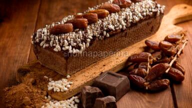 plumcake al cioccolato con riso soffiato