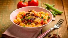 Nutrienti Radiatori ai piselli con capperi e nocciole