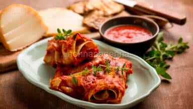 Cannelloni alle melanzane