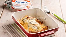 Crespelle al prosciutto cotto e formaggio, che bontà!