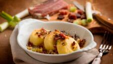 Gnocchi alla romana con cipollotto e speck, oggi è giovedì!