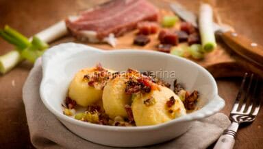 Gnocchi alla romana con cipollotto