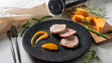 coniglio farcito con le verdure