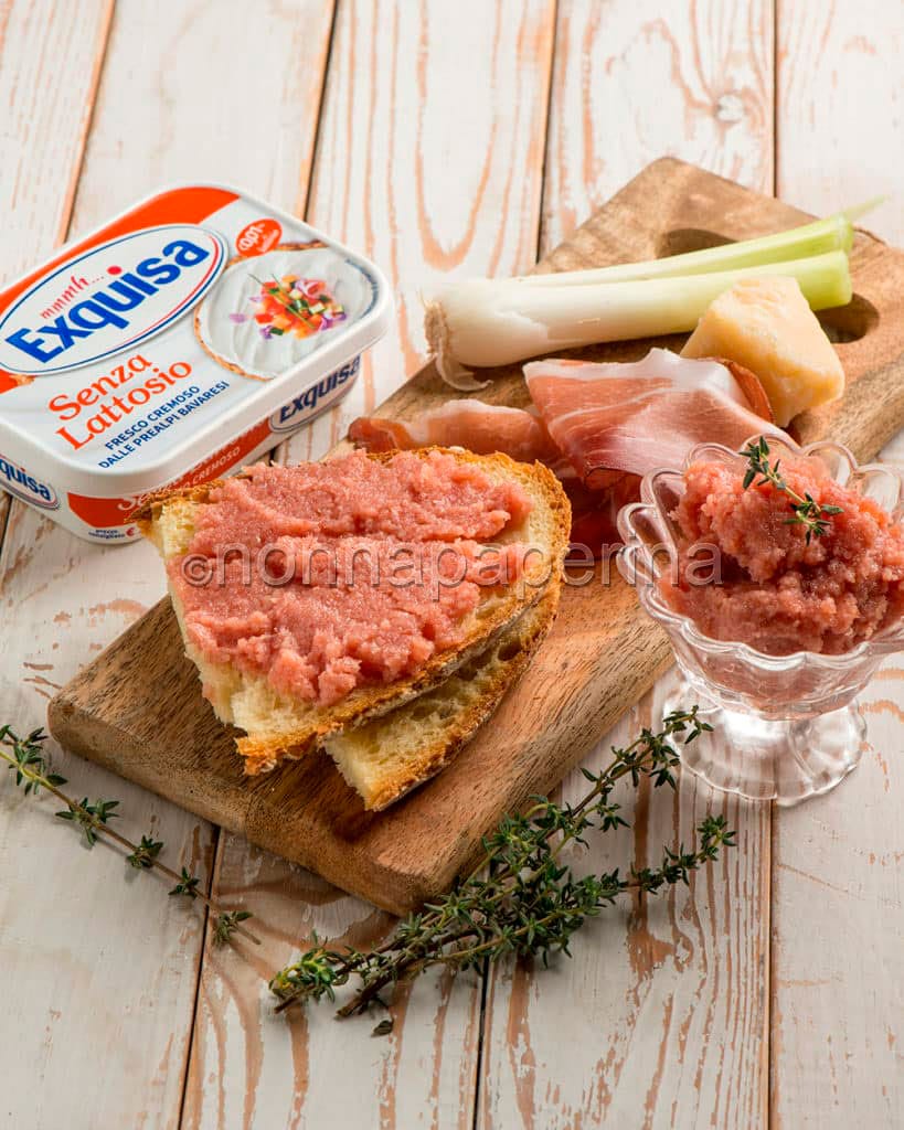 Mousse di speck e formaggio