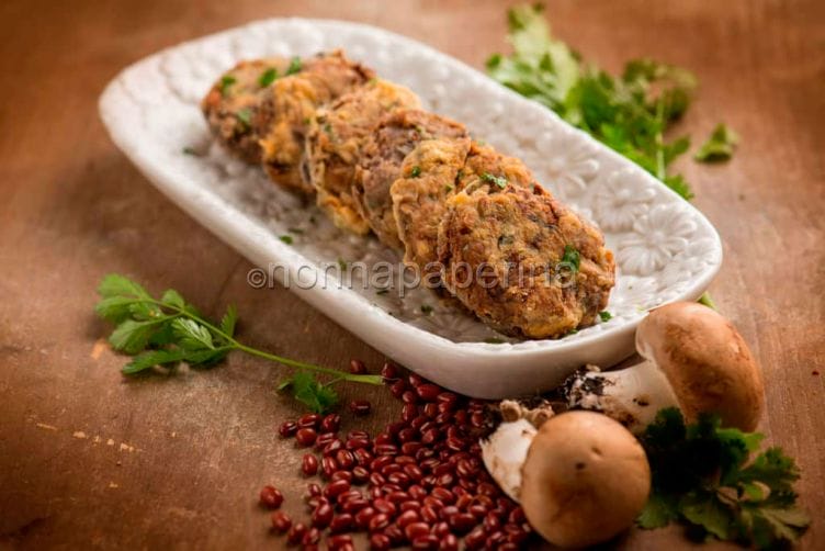 Polpette ai fagioli rossi Azuki: secondo leggero Polpette ai fagioli rossi Azuki