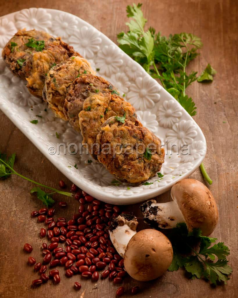 Polpette ai fagioli rossi Azuki