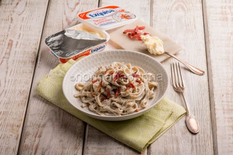 Tagliatelle al pino mugo e formaggio Exquisa