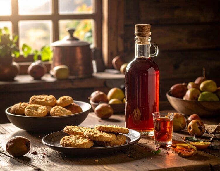 Liquore di giuggiole o brodo di giuggole