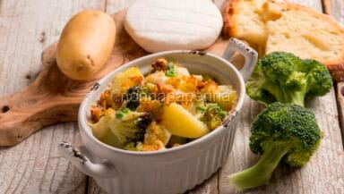 Sformatini di verdure con tomini