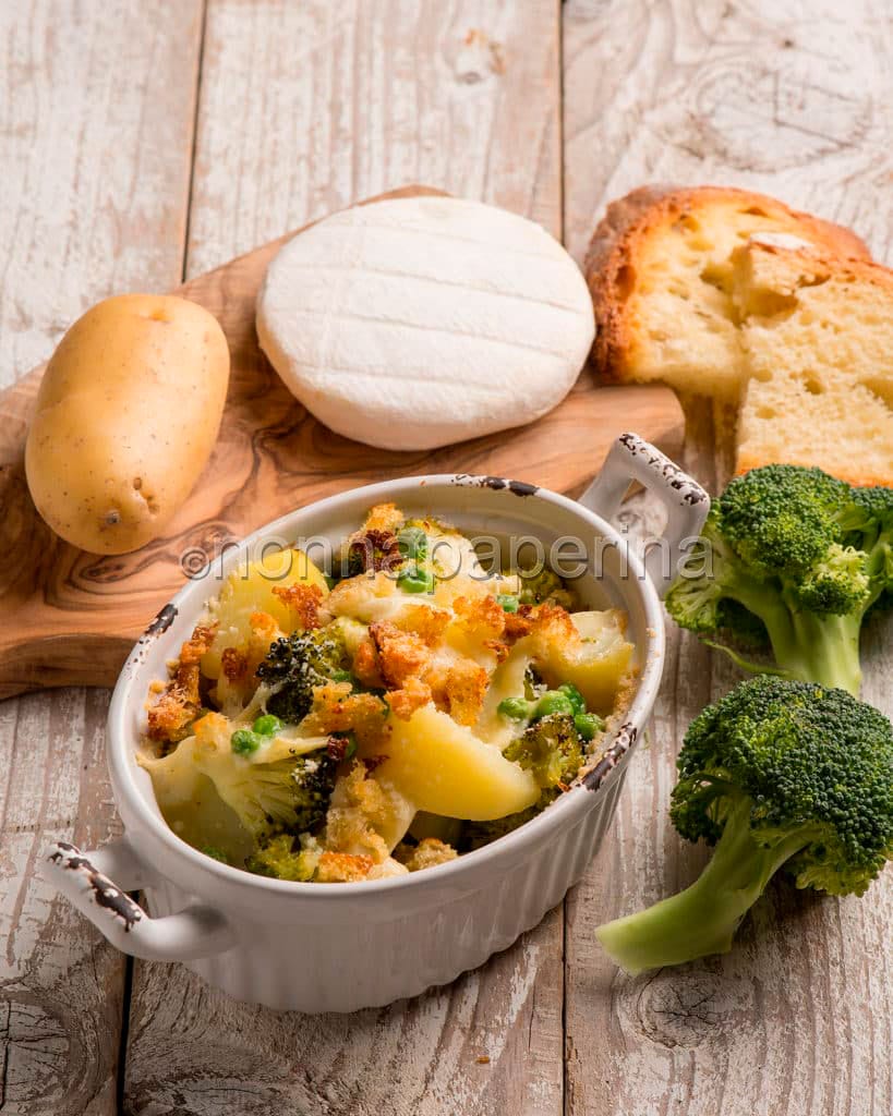 Sformatini di verdure con tomini