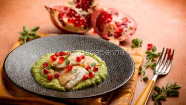 Branzino alla melagrana