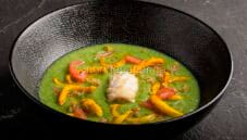 Crema di broccoli, calamari e fonio: una bontà!