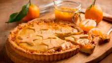 Crostata con marmellata di mandarini per la colazione