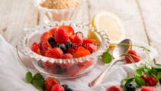 Macedonia di fragole, un antiossidante naturale