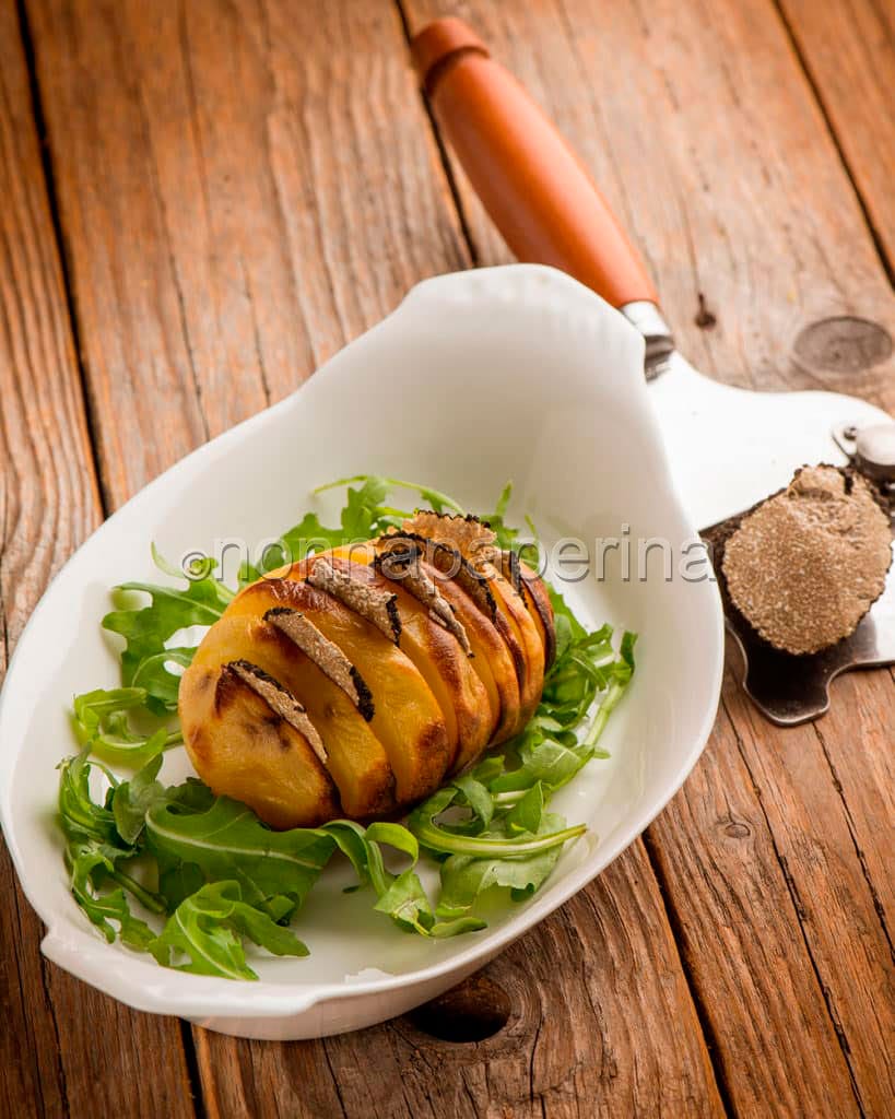 Patate al forno con tartufo
