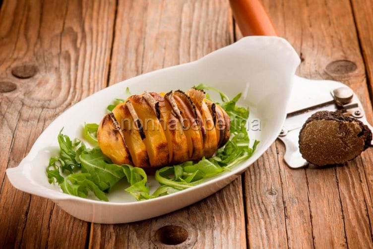 Patate al forno con tartufo