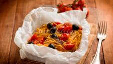 Spaghetti al cartoccio con acciughe, una prelibatezza!