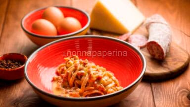 Tagliatelle alla cacciatorina