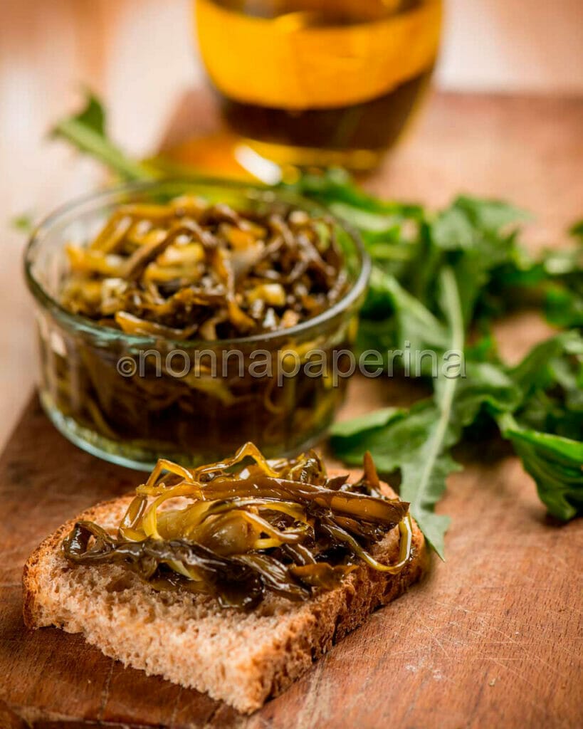 Tarassaco sott’olio