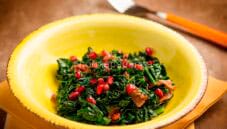 Cavolo nero con guanciale, un contorno strong Cavolo nero con guanciale, un contorno strong